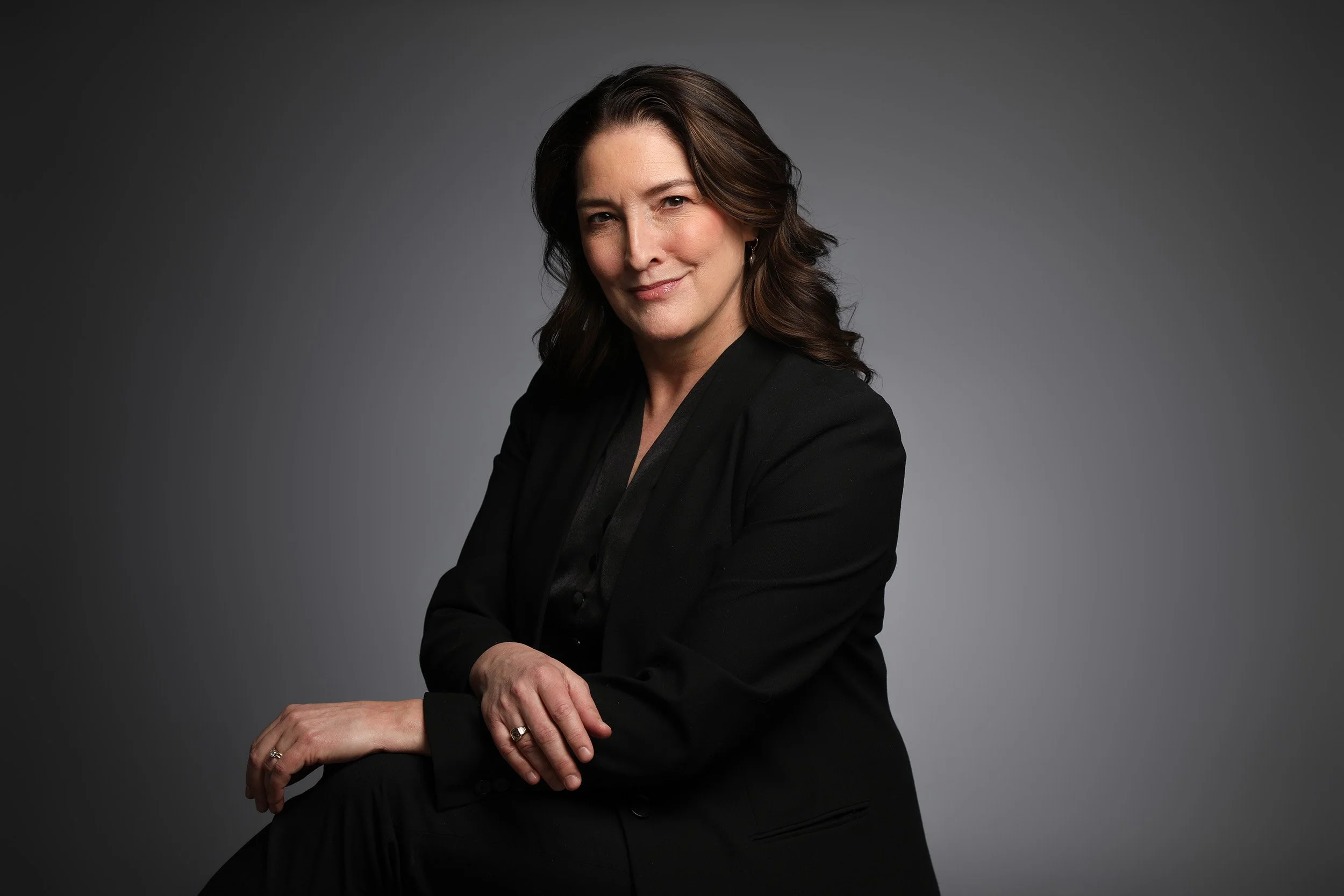 portrait of a smiling woman