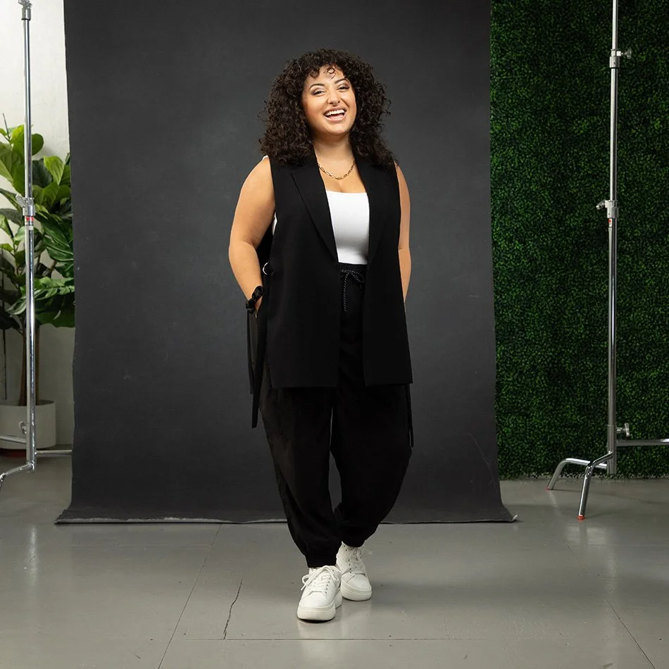 Portrait of Renata Voci, a photograher and operations manager
