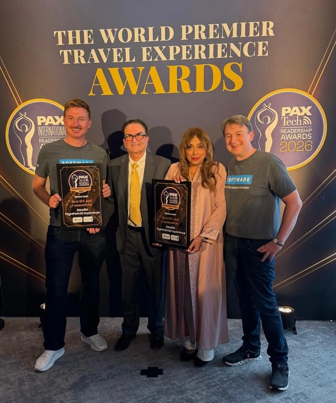 FlightPath3D Innovation Honored with Onboard Hospitality and PAX Readership Awards