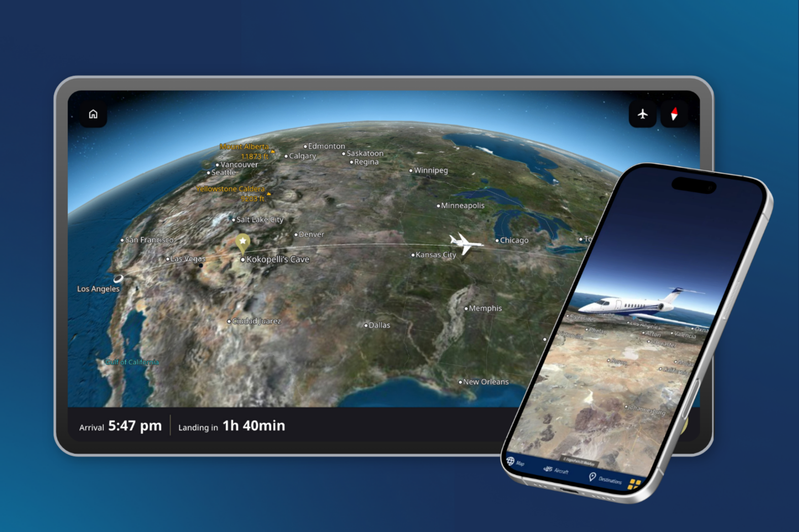 FlightPath3D Extends Exclusive Inflight Map Contract for Cessna Citation Jets