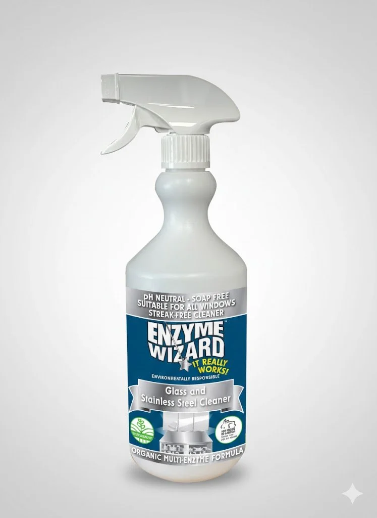 Enzyme Wizard: Glass & Stainless Steel Professional Cleaner