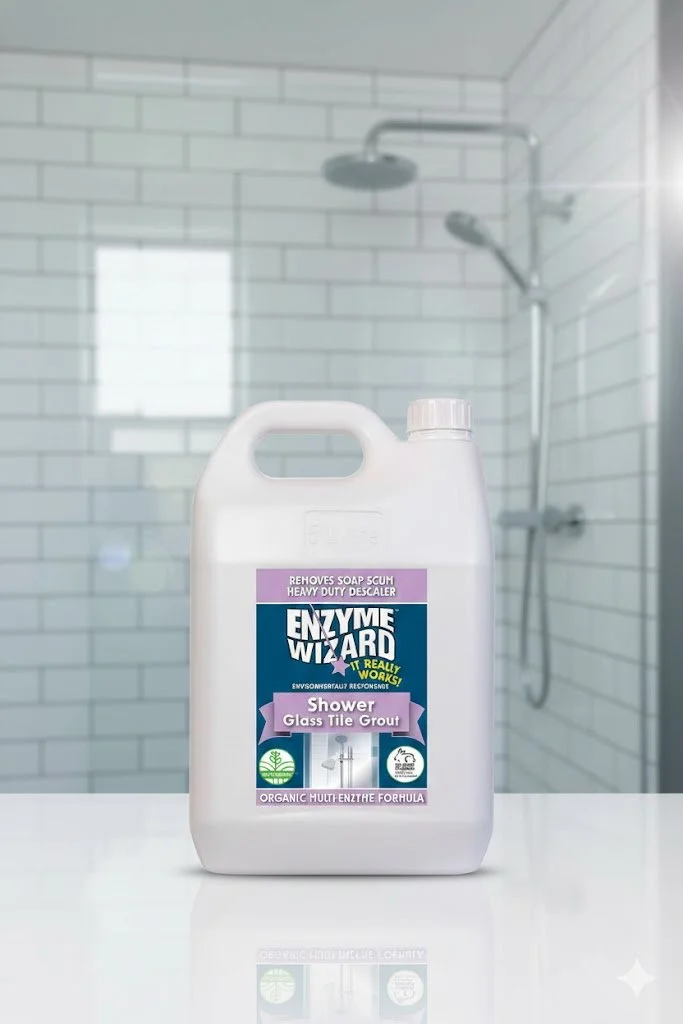 Enzyme Wizard Shower Glass Tile Grout Cleaner