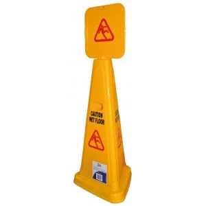 Safety Alert Wet Floor Cone