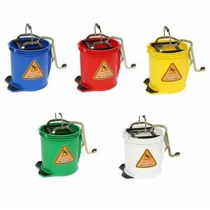 Edco Metal Wringer Bucket 15L