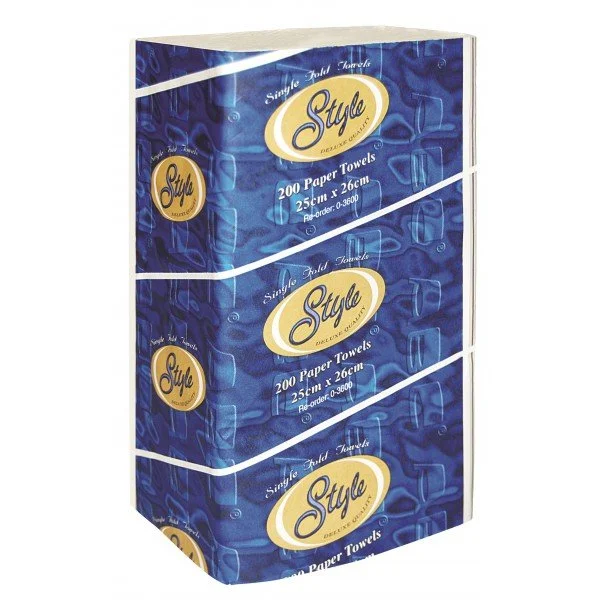 Style® Singlefold Hand Towel Carton of 18