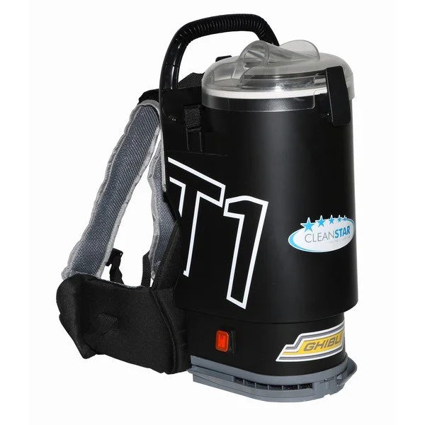 Vacuum Backpack Ghibli T1 V3 Short Lead Black