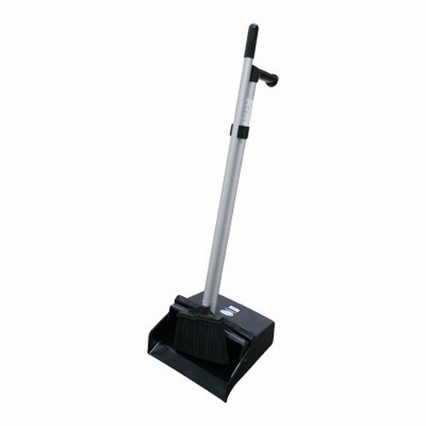 Industrial Heavy-Duty Dustpan & Broom Set