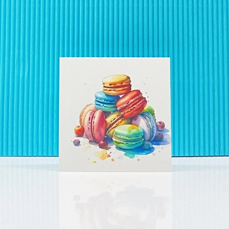 Macaroon Mini Card