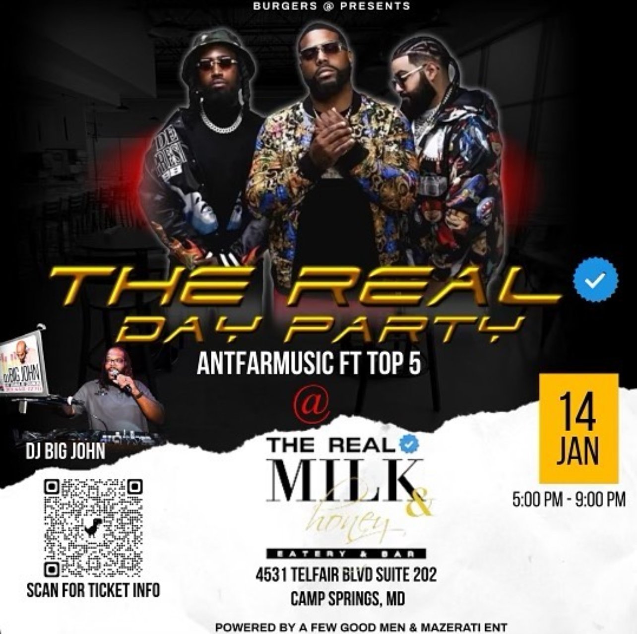January 14, 2023: The Real Day Party
