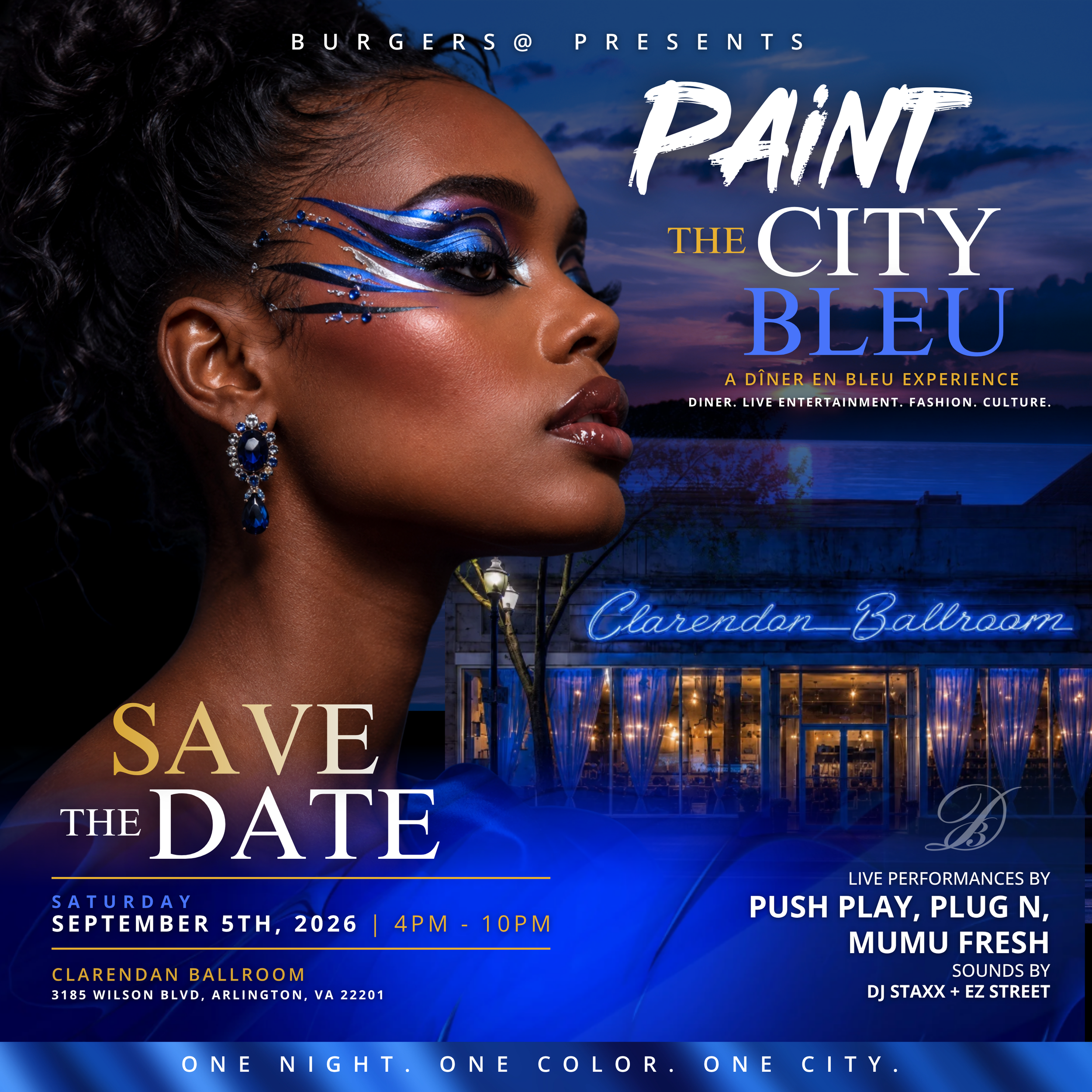 September 5, 2026: Paint the City Bleu