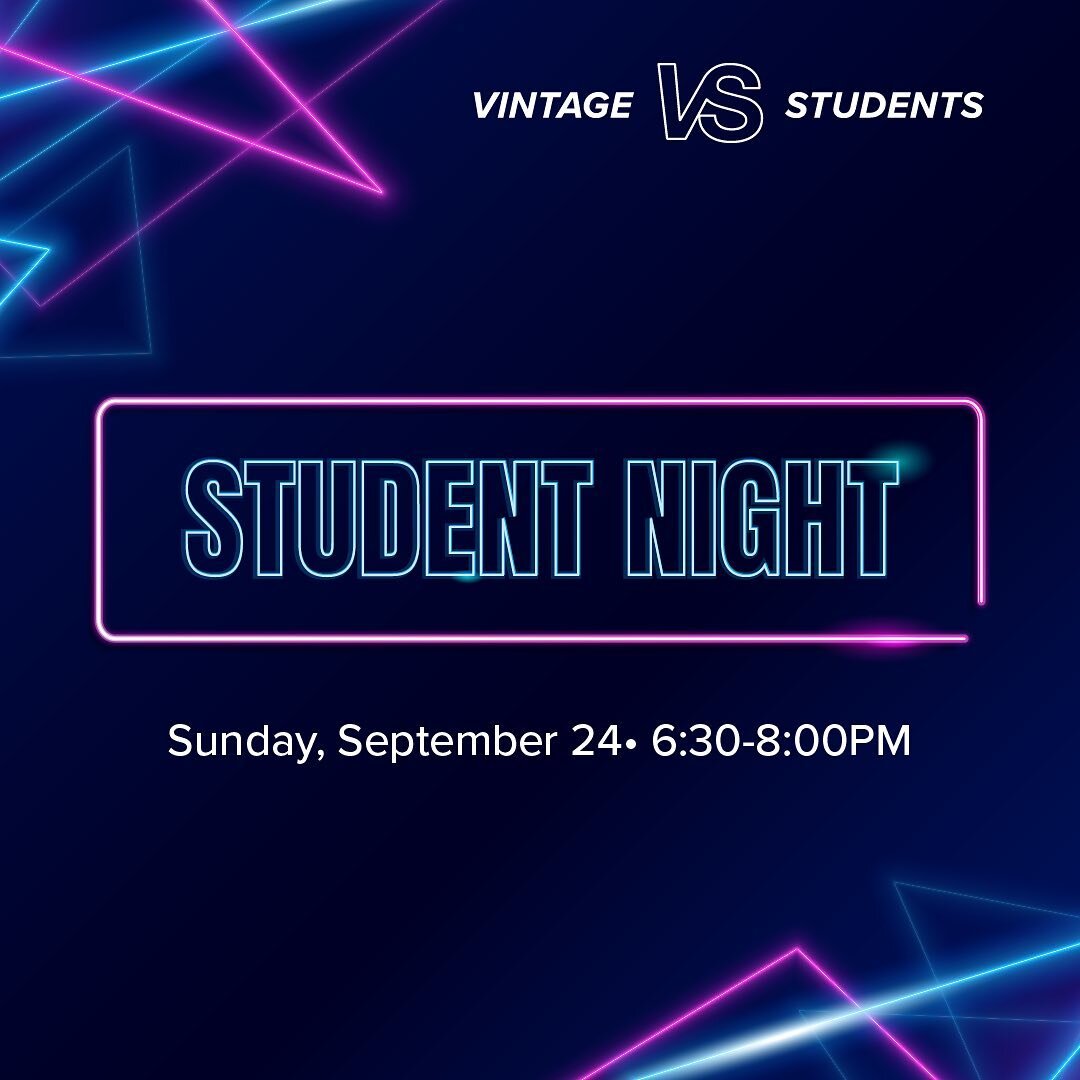 Student Night is about to GLOW-UP✨✅ Are you gonna be there?!?

Register by clicking the link in our bio.