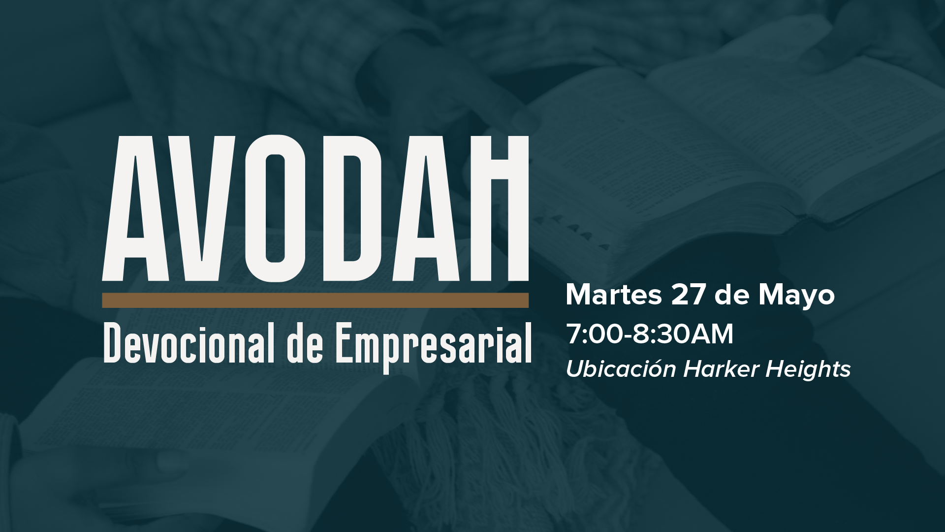 Avodah Devocional Empresarial (Copy)