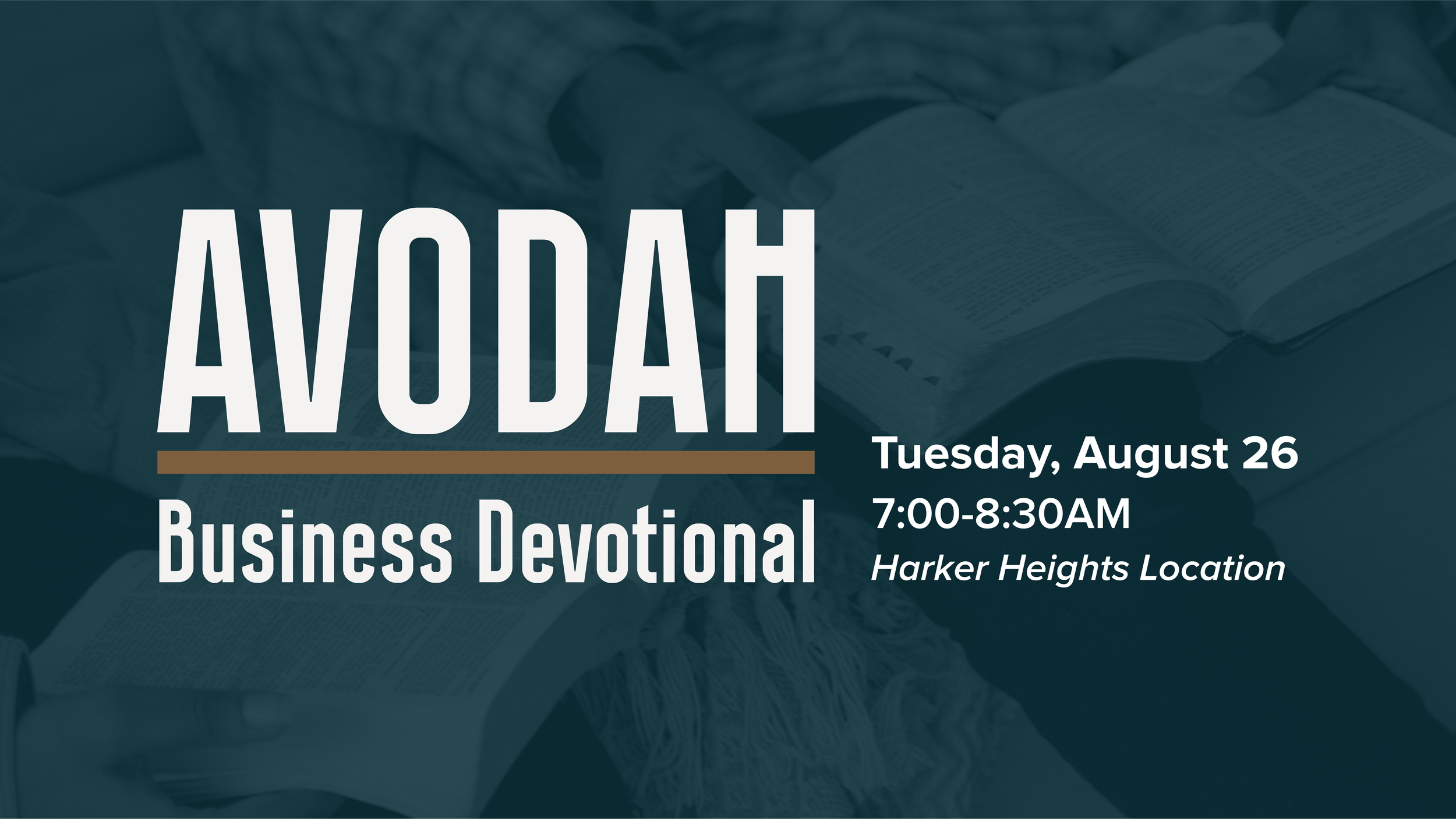 Avodah | Business Devotional