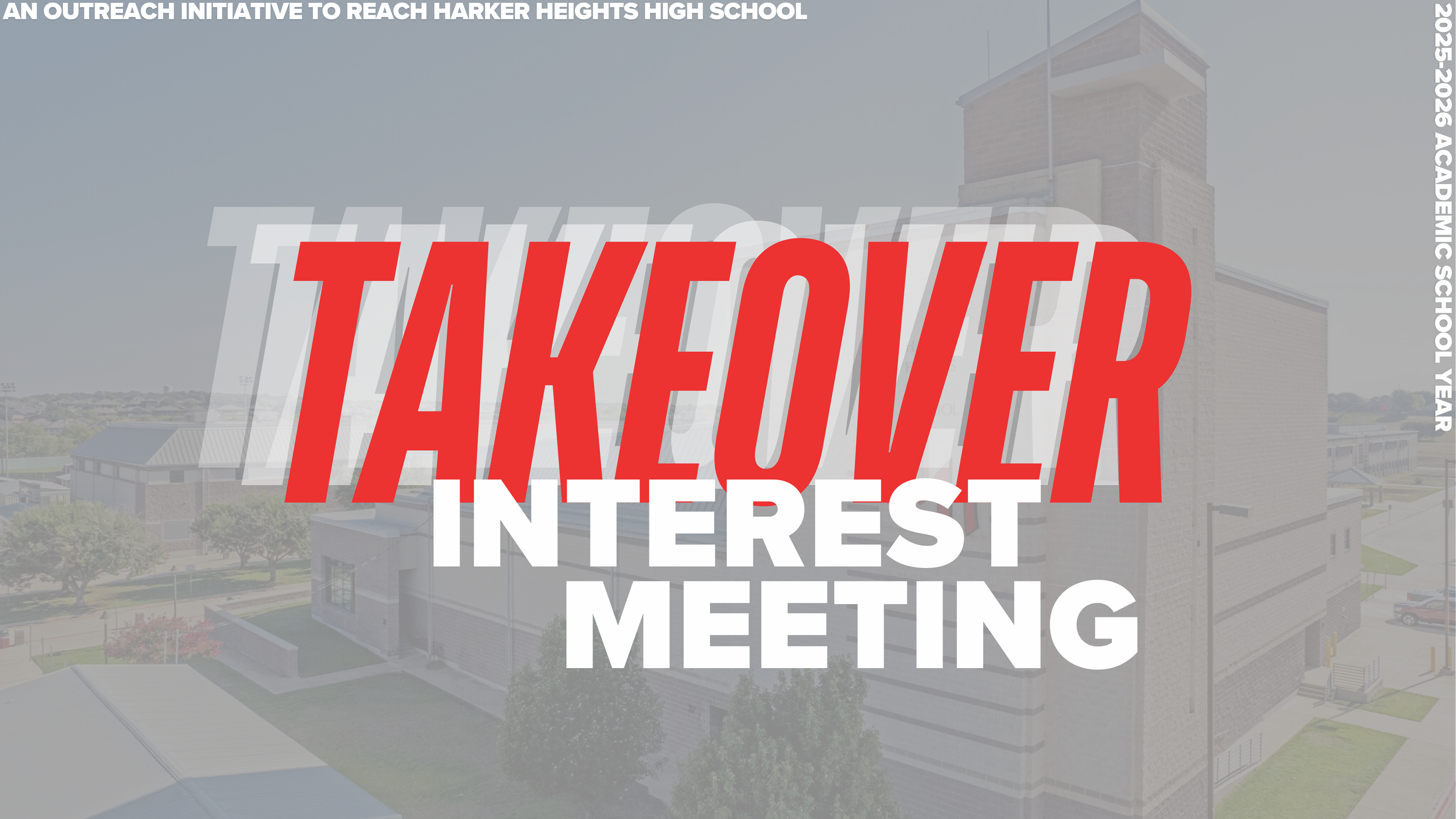 TAKEOVER Interest Meeting | Vintage Students Outreach