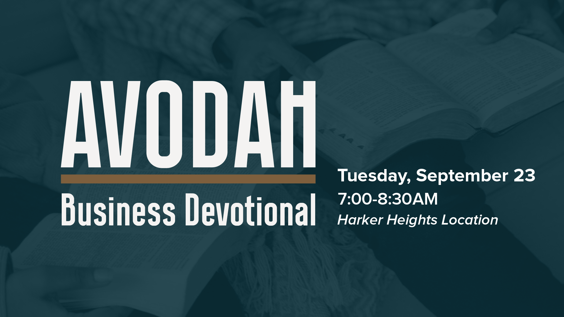 Avodah | Business Devotional