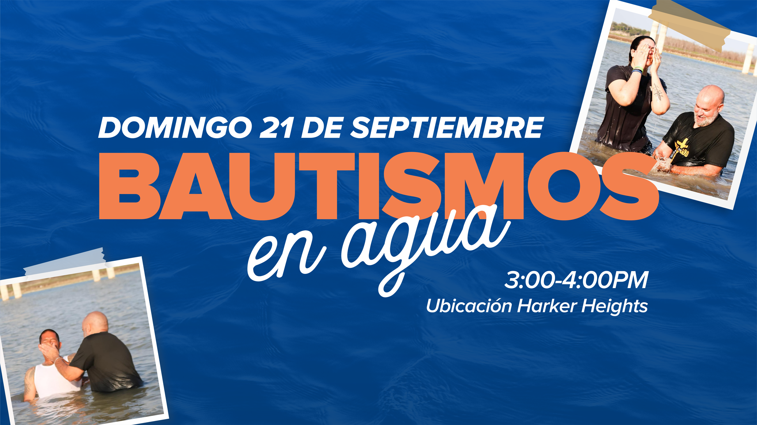 Bautismos En Agua