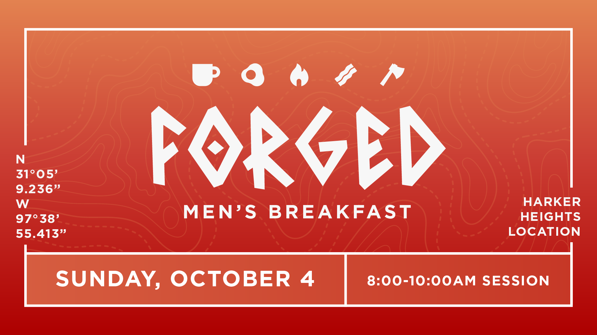 Forged Men's Breakfast | Harker Heights Location