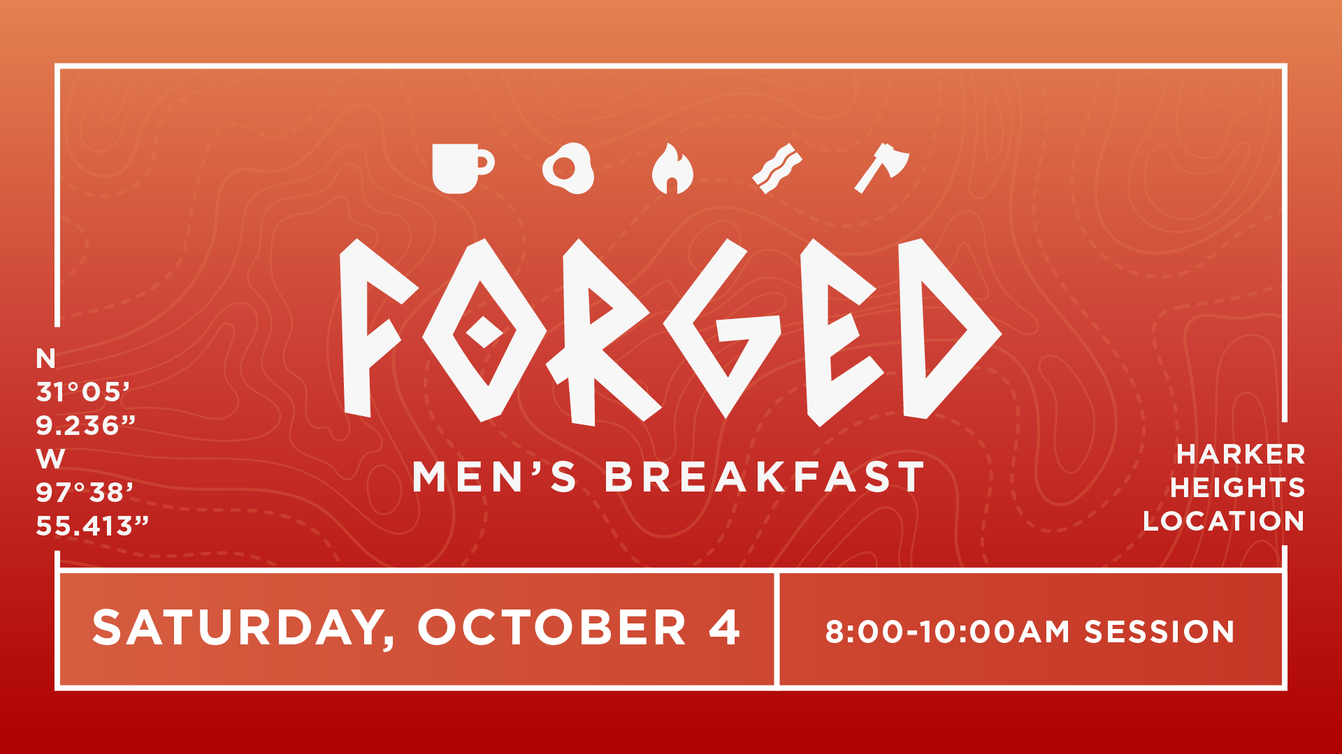 Forged Men's Breakfast | Harker Heights Location