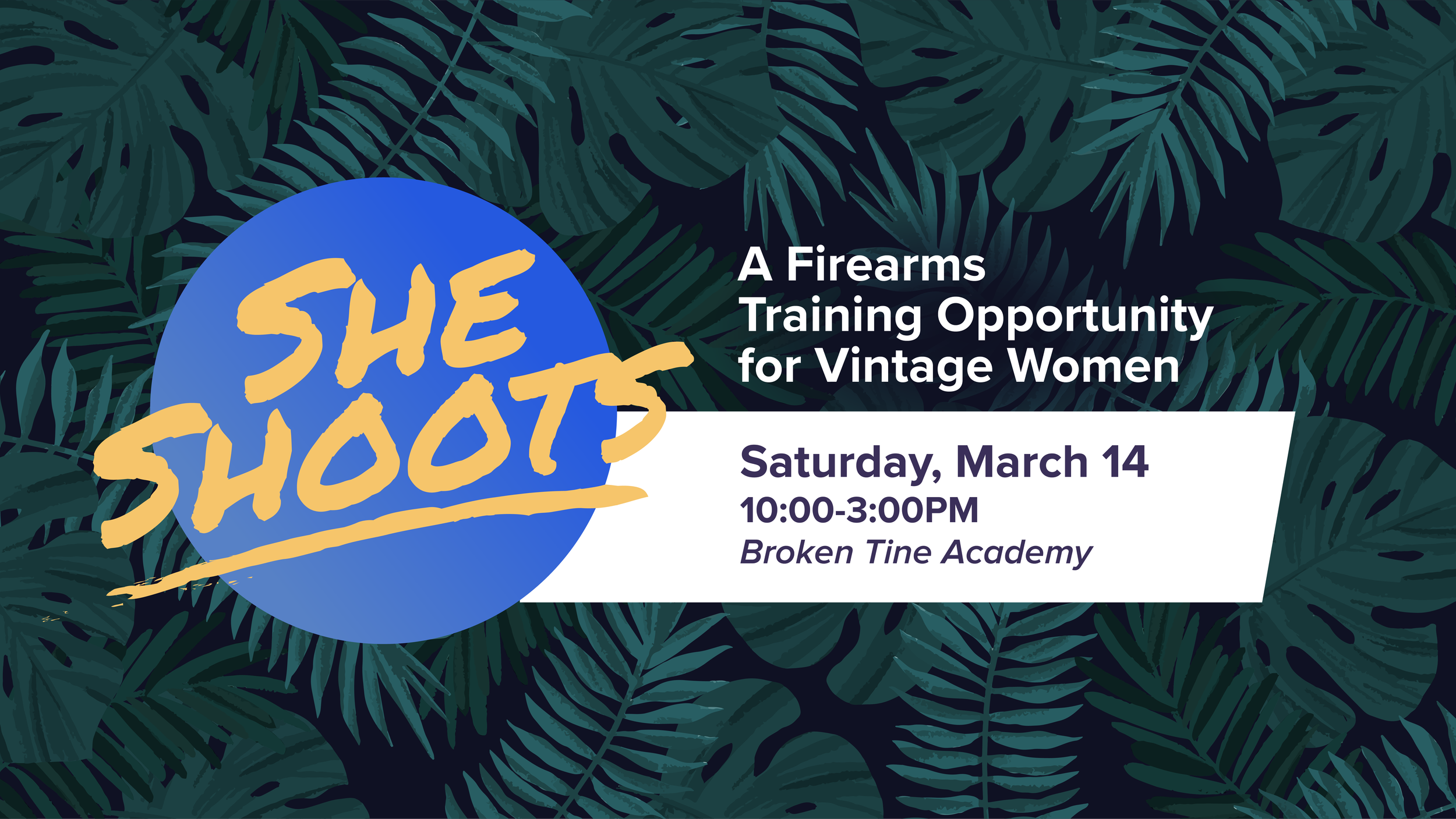 She Shoots | March 14