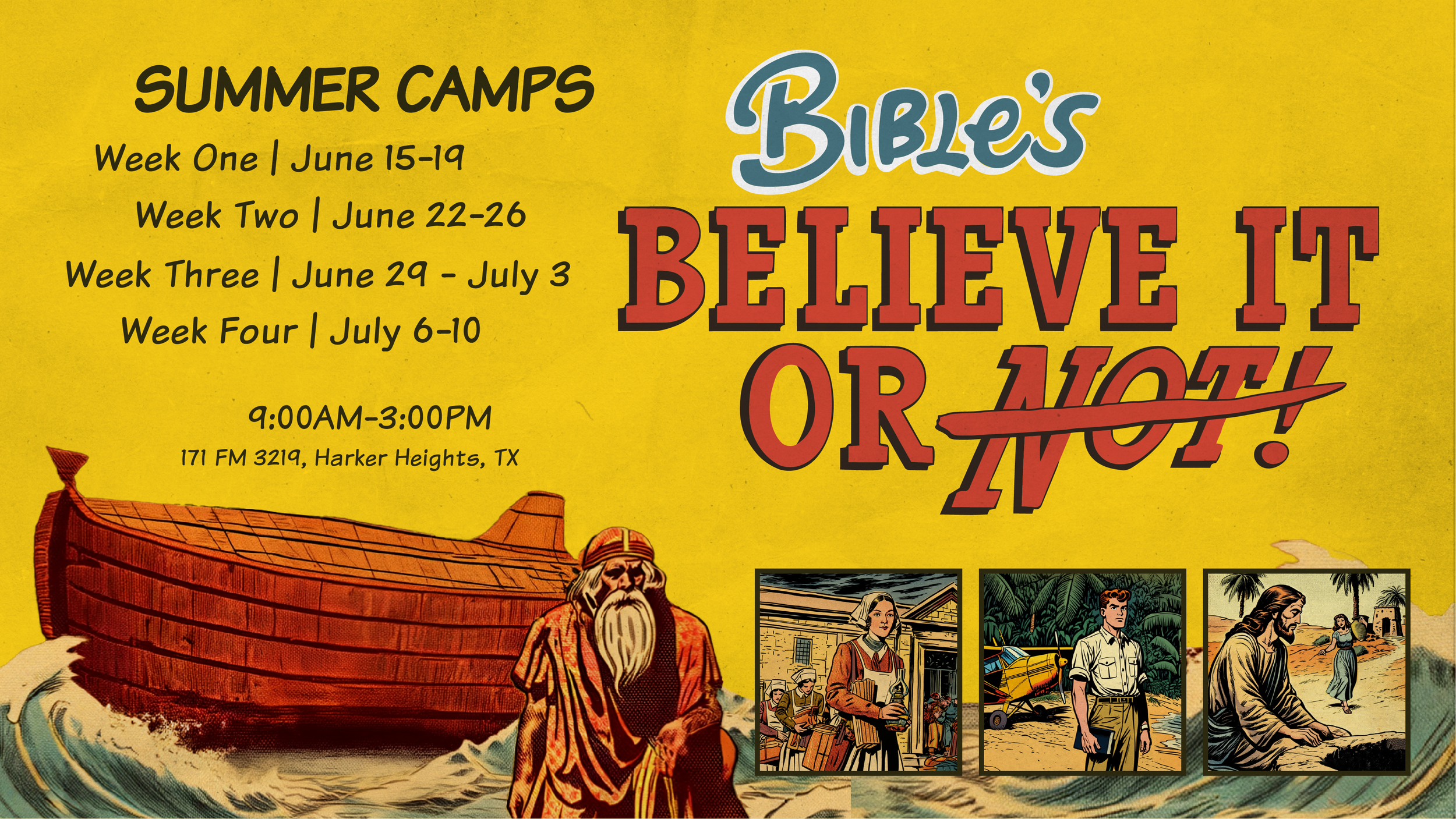 Vintage Christian Academy Summer Camps 2026