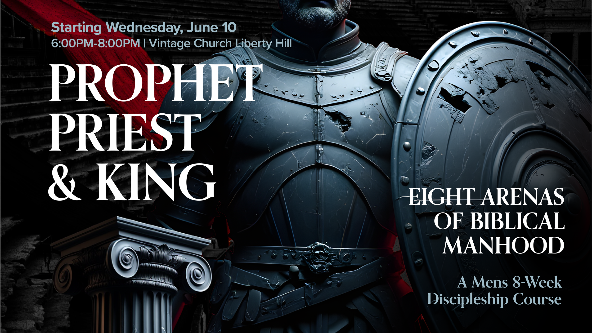 Prophet, Priest, King | mens Discipleship Course
