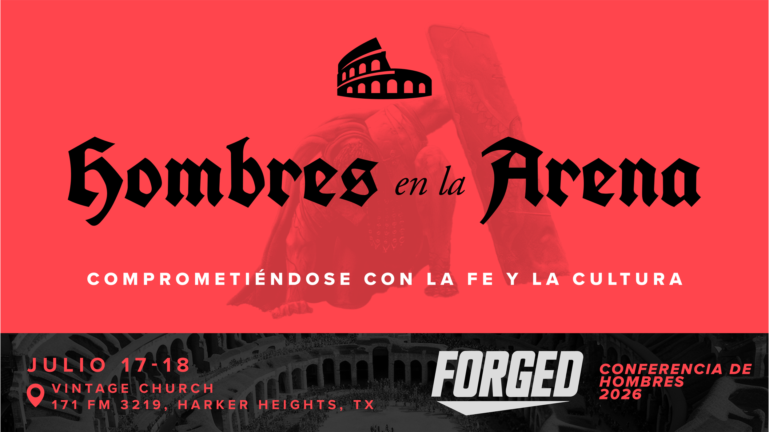 Hombre en la Arena | Conferencia de Hombres 2026