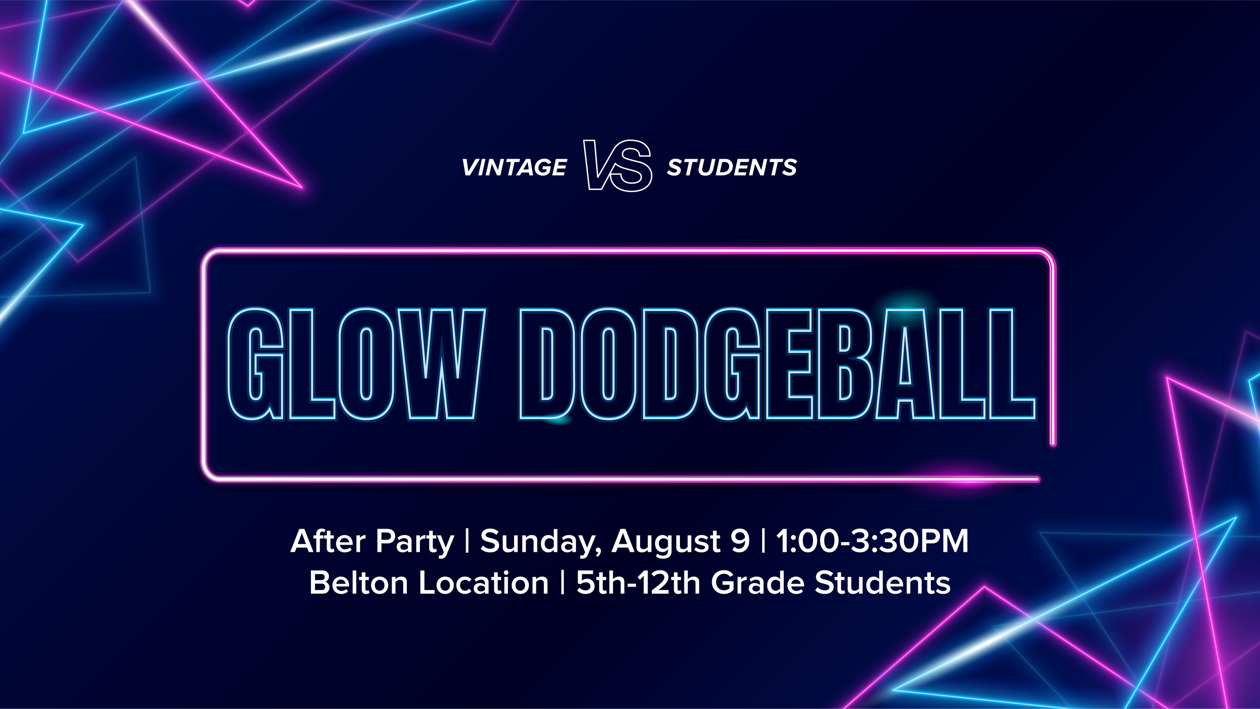 VS After Party Glow Dodgeball | belton Location