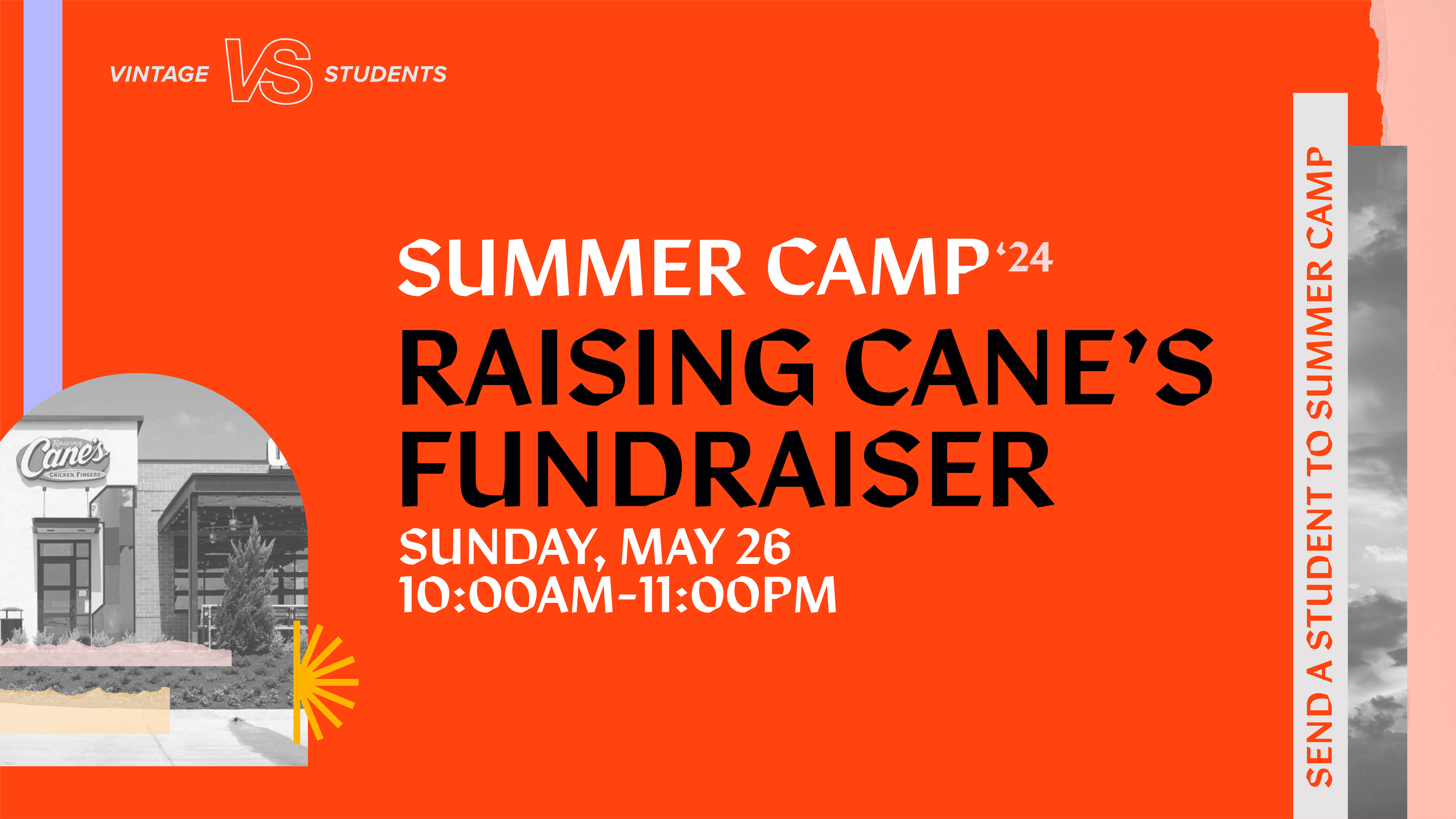 Vintage Students Raising Cane's Fundraiser Harker Heights — Vintage