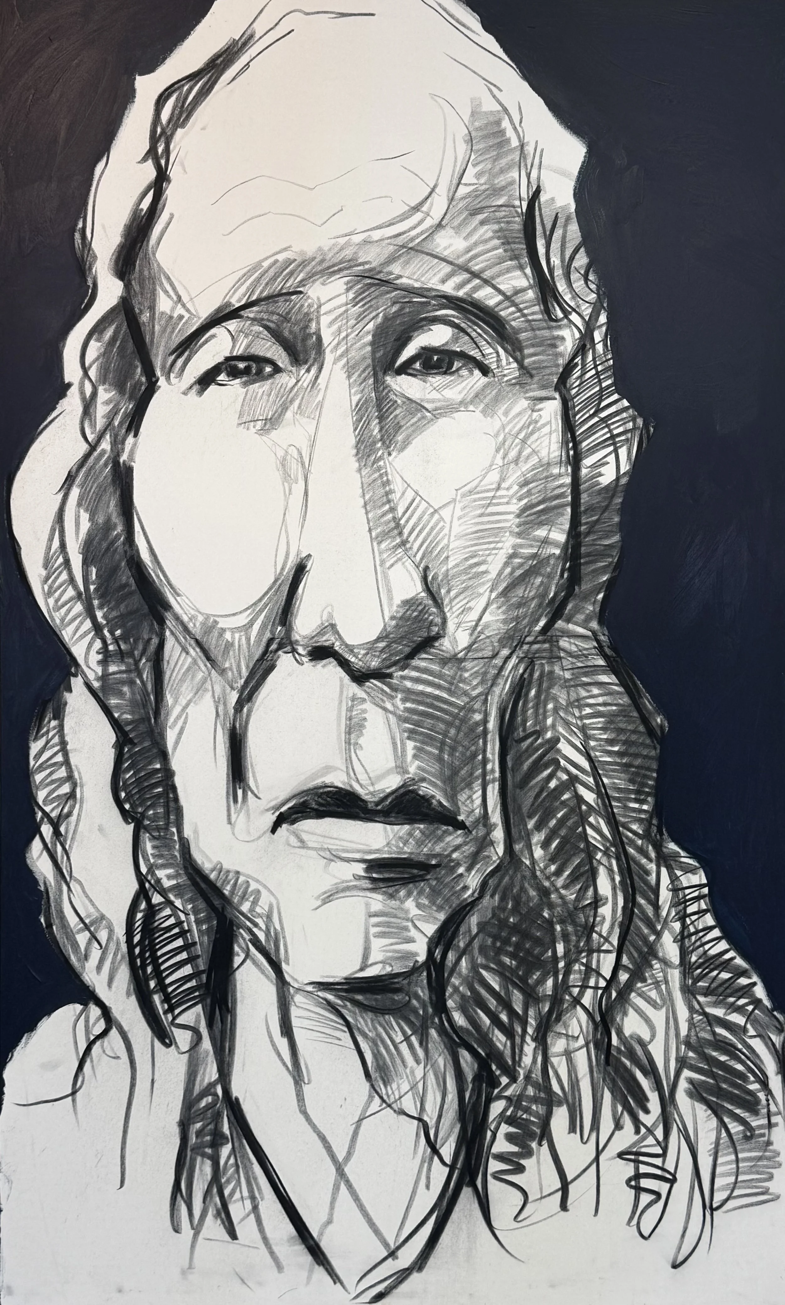 Cherokee (2025), 230x120 cm