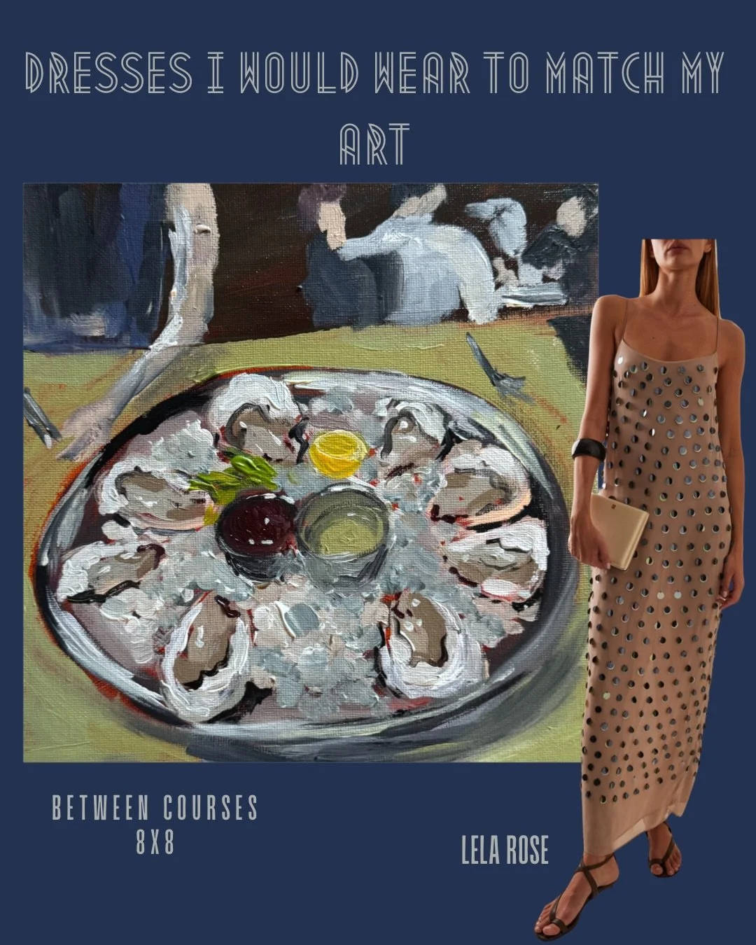 Really tuning into shopping mode for all of these spring &amp; summer weddings that are coming up! 🥳 I&rsquo;ll take any excuse for a great dress, especially if I&rsquo;m getting it to match my artwork! All of these pieces are available on my websit