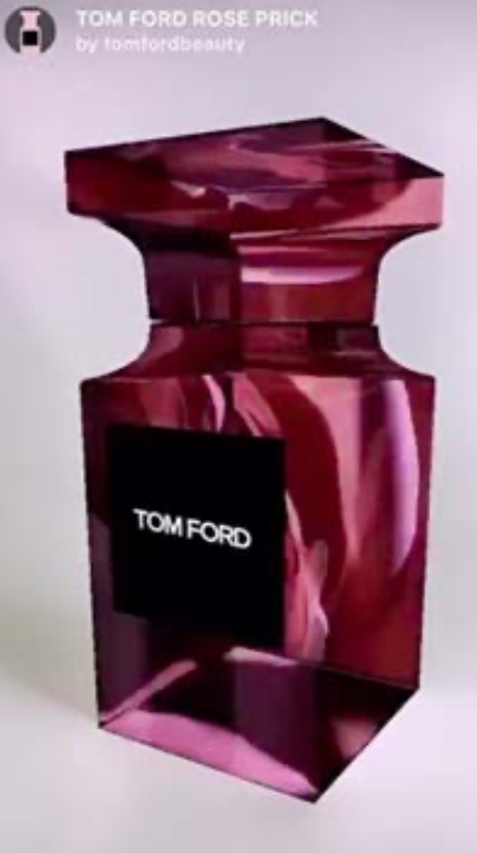 Tom Ford Rose Prick AR Experience