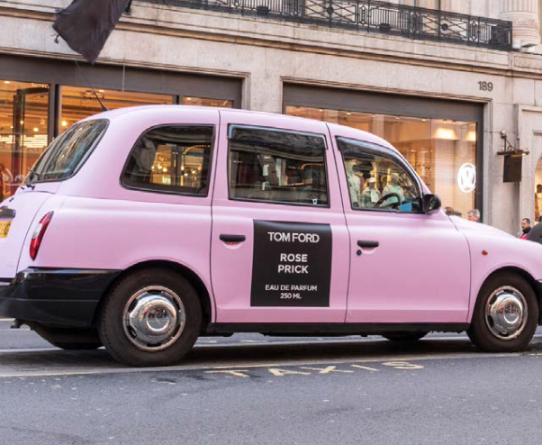 Tom Ford Rose Prick Out of Home Campaign (London)