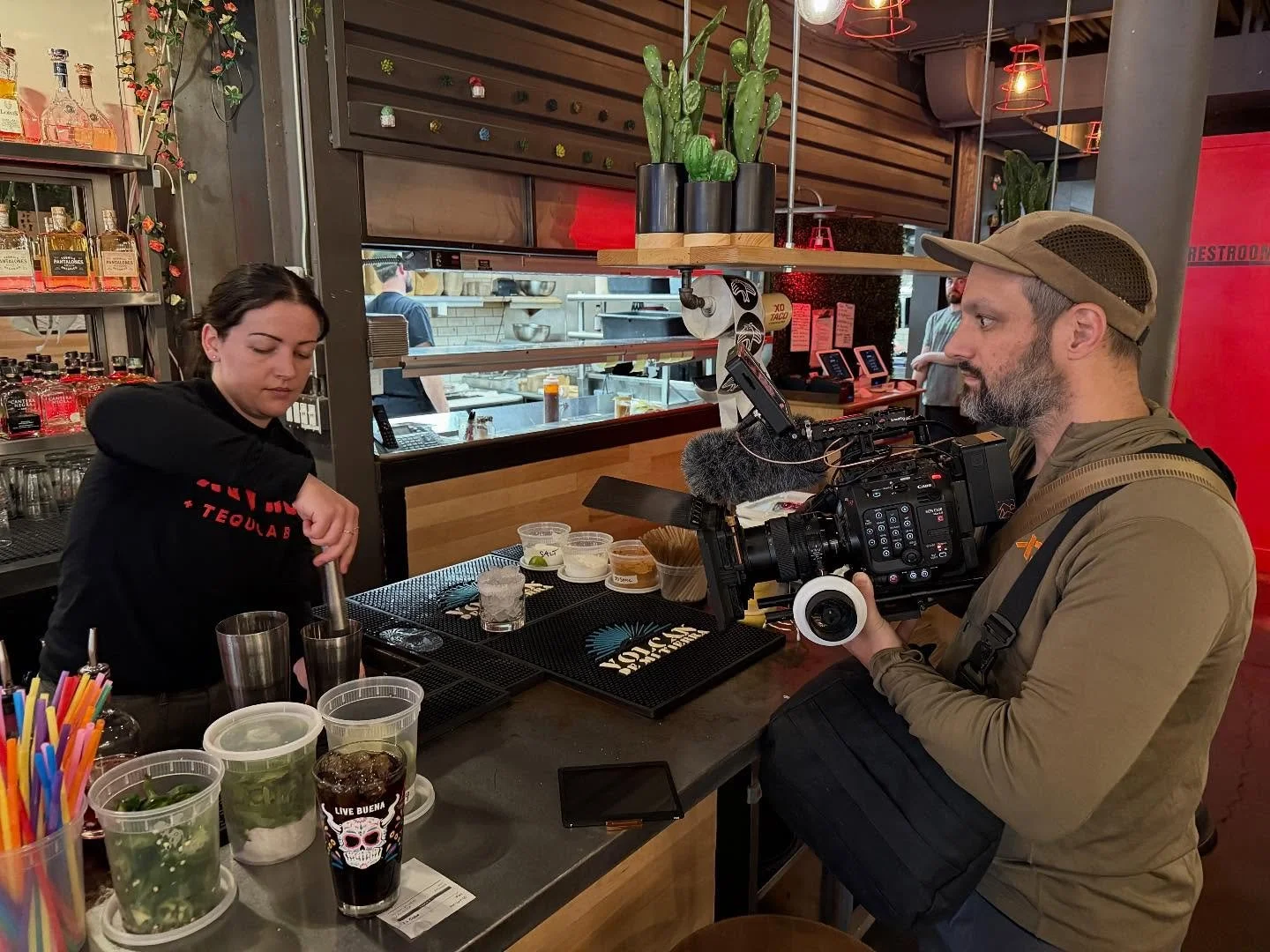 That perfect promotional photo 📸 or video? It&rsquo;s usually the result of an all-day photoshoot 🎥 and a lot of coordination! We pulled back the curtain to give you a glimpse of the action as we worked with Yellow House Creative and @mattbaldelli 