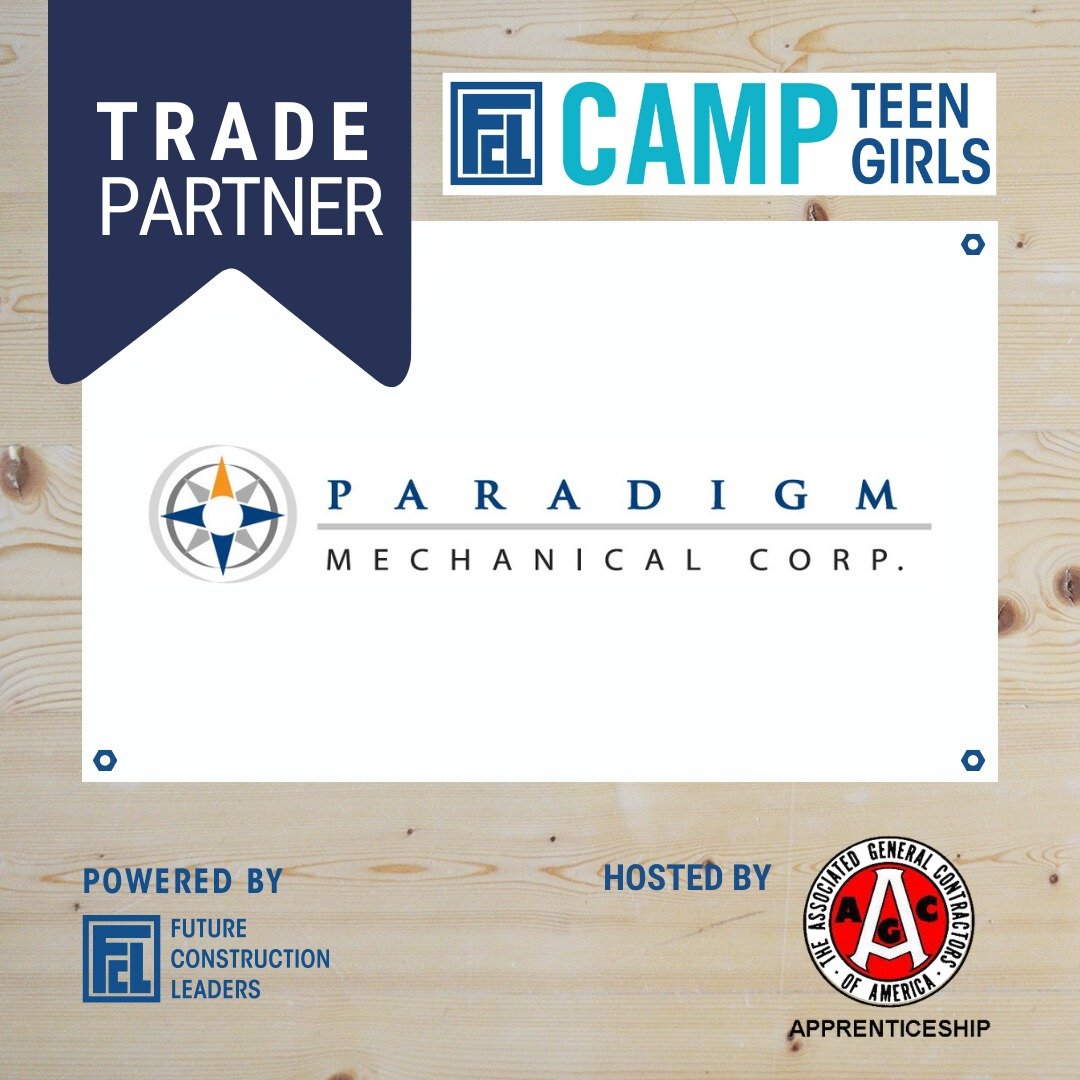 @paradigmmechanicalcorp is back to teach plumbing and HVAC at the FCL Camp for Teen Girls. Last year's program was a huge hit with the Apprentices, and we are excited for them to inspire and educate a new group this year. #SponsorSpotlight 

#Sponsor