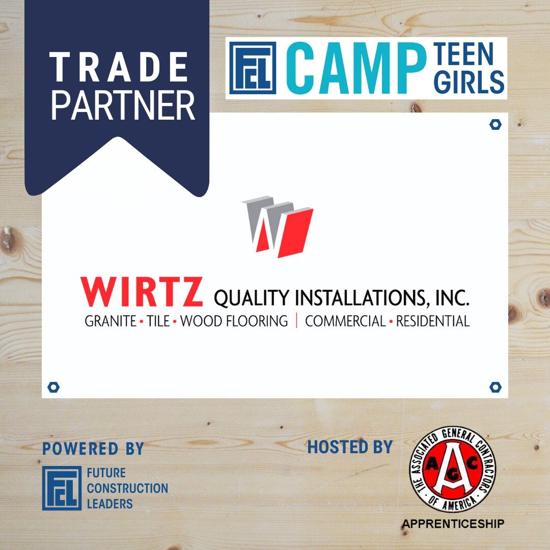 Wirtz Quality Installations introduction to tile was a huge hit with last year's campers. We are thrilled they are returning to the FCL Camp for Teen Girls again this year! #SponsorSpotlight 

 #SponsorshipSpotlight #HandsOnLearning #summercamp2024 #