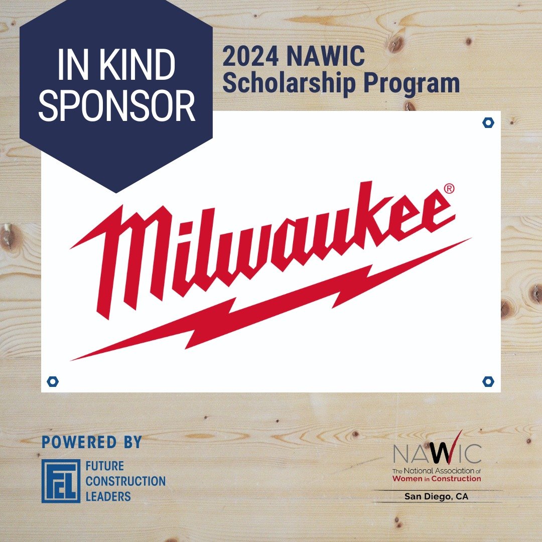 #TBT to celebrate @milwaukeetool's donation of tools to the @nawicsd_21 trade scholarship recipients! Thank you for your generous donation, which helps these talented folks pursue their careers in construction. #SponsorSpotlight 

 #FutureConstructio