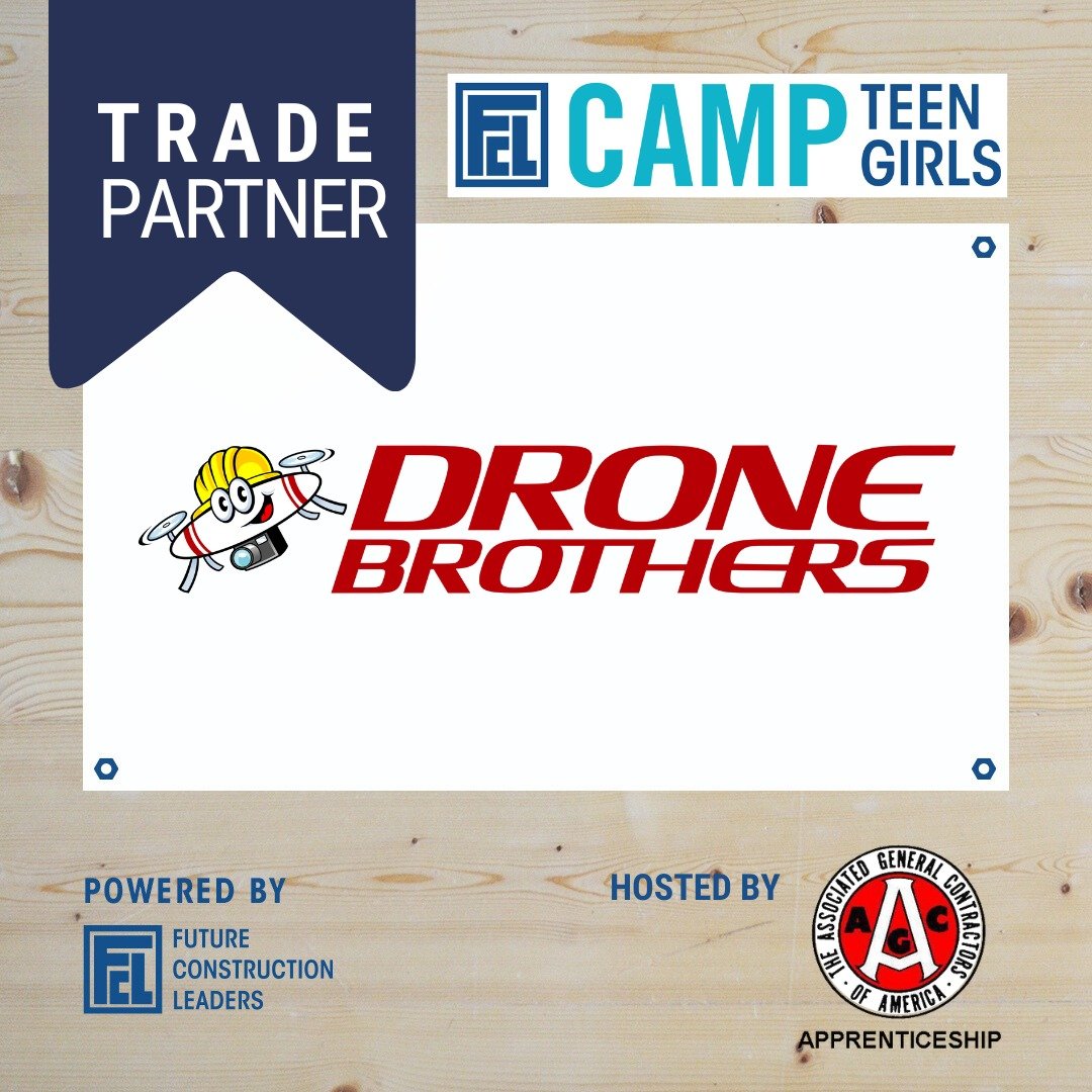 The last day of FCL Camp will be even more eventful now that @dronebros1 will be doing a demo! #SponsorSpotlight 

#sponsorshipspotlight #investinginthefuture #construction #introductiontoconstruction #InvestingInOurYouth #futureconstructionleaders #