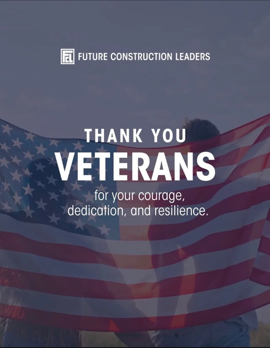 Veterans are an invaluable asset to the construction and skilled trades industries, not only because of their technical expertise but also because of their dedication, leadership, and ability to thrive in challenging environments.&nbsp;

Today we hon