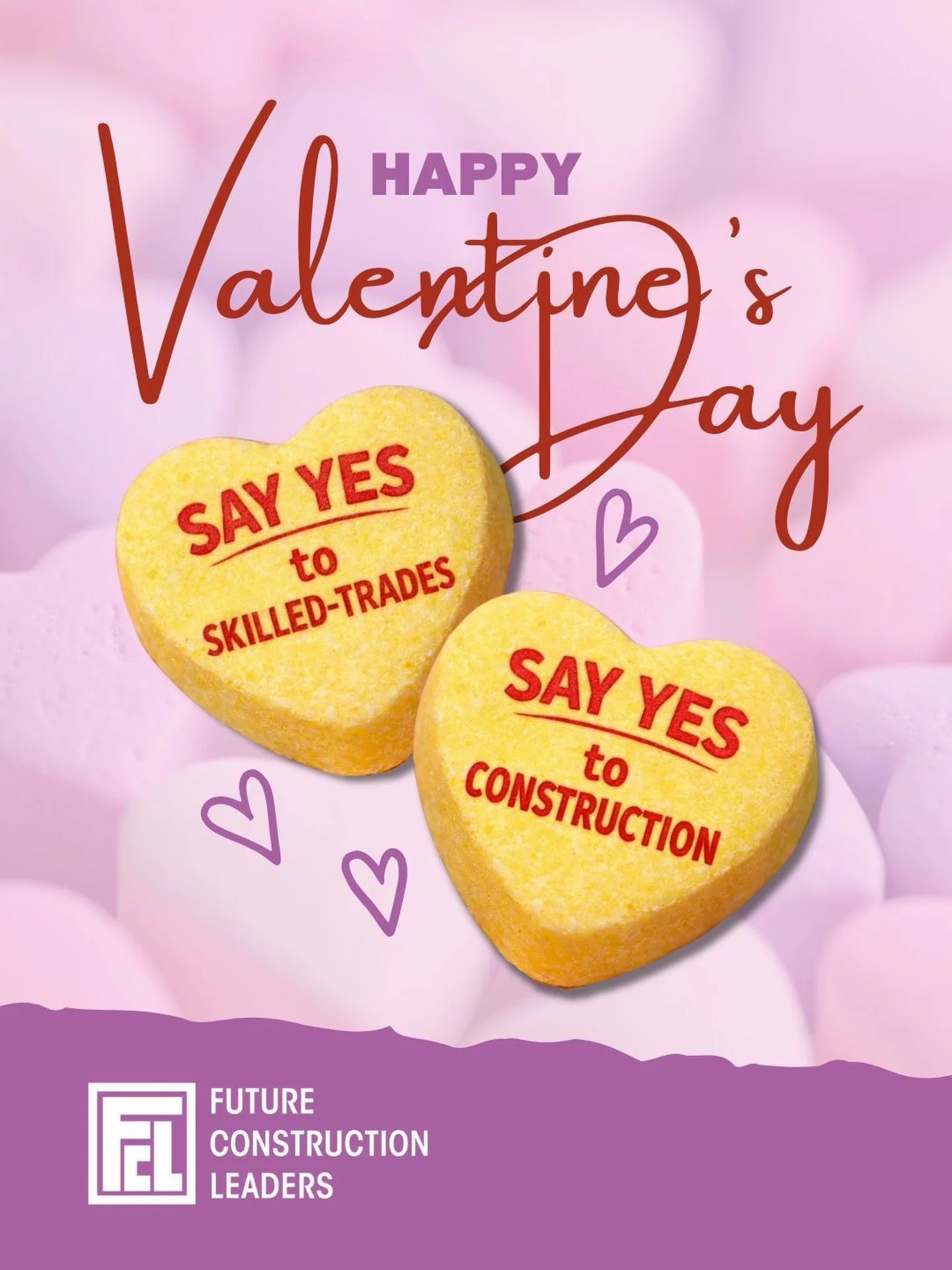 Happy Valentine&rsquo;s Day! Will you be my construction or skilled trades person? Tag a friend to show them some love today!