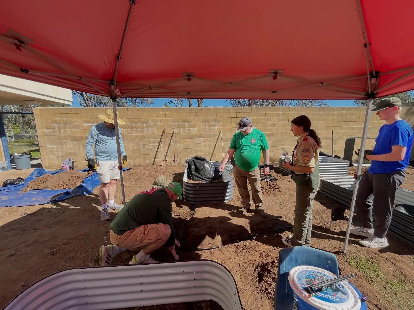 🌸 Meet Skye! 🌸 

After attending our Teen Girls Construction Camp in San Diego, Skye put her skills to work by leading an Eagle Scout garden project, utilizing tools loaned by one of our donor companies, Casper Company, to complete demolition and i