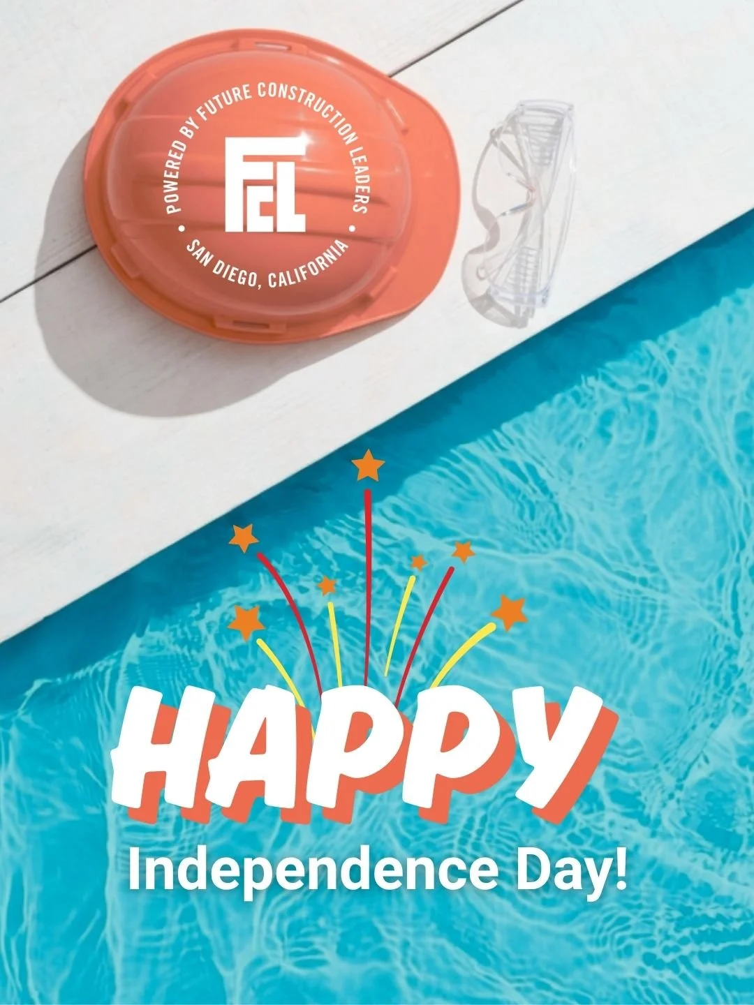 Happy 4th of July! We know how hard you've been working, let those hard hats down and enjoy your independence today!