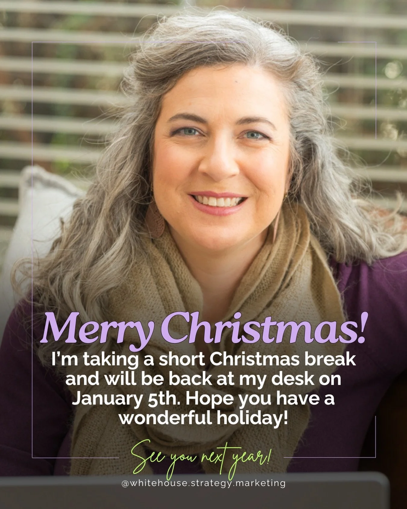I&rsquo;ll be stepping away from my desk for a short holiday break, but if you have a copy project you want to talk through, you can book a complimentary 30-minute copy chat now for January.

Wishing you a very Merry Christmas and a Happy New Year. ?
