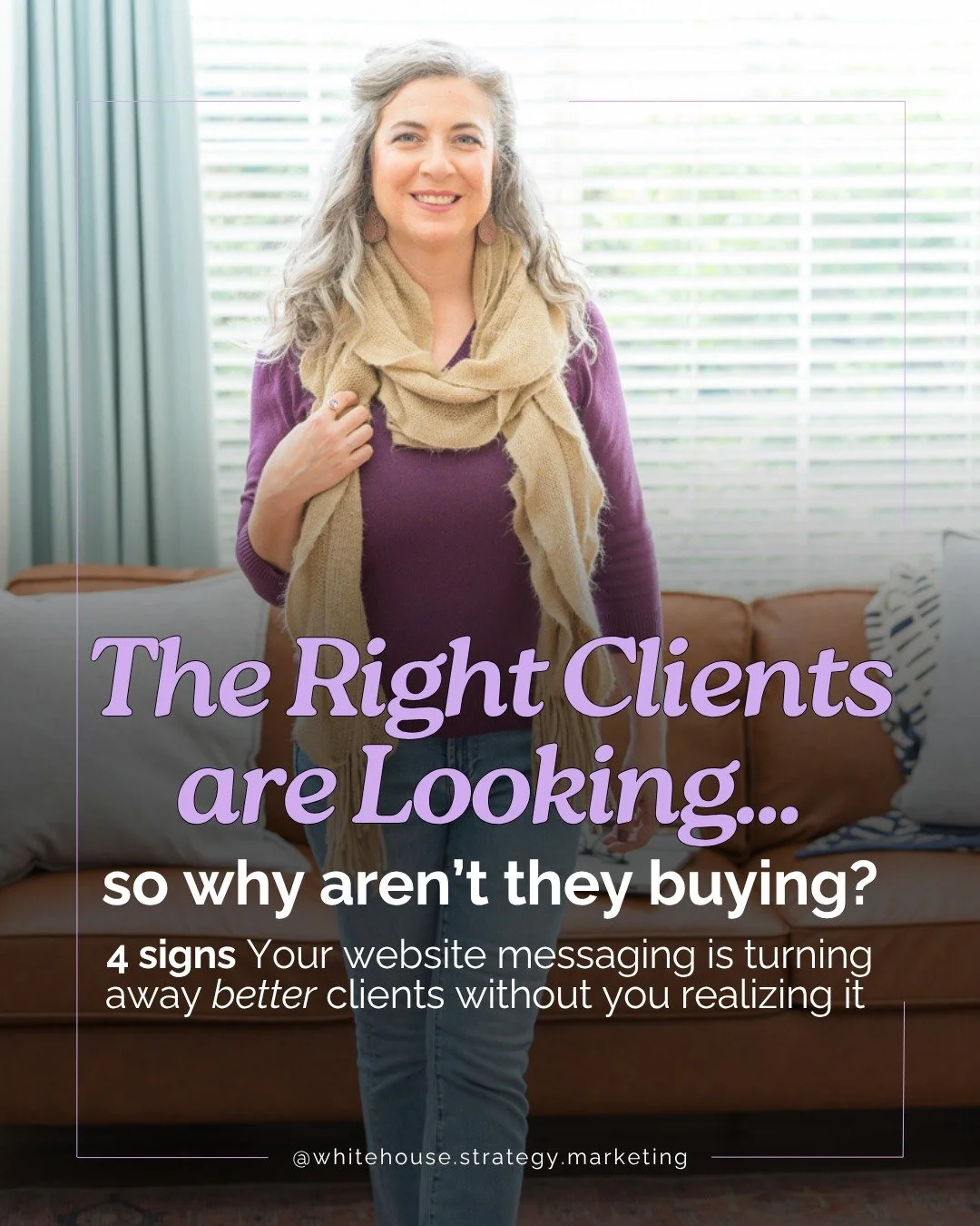 The hardest part? The right clients usually don't tell you why they didn't buy.

They don't email you and say, "Your messaging wasn't clear enough."

They just leave.

If sales have started feeling more difficult, inquiries aren't quite the