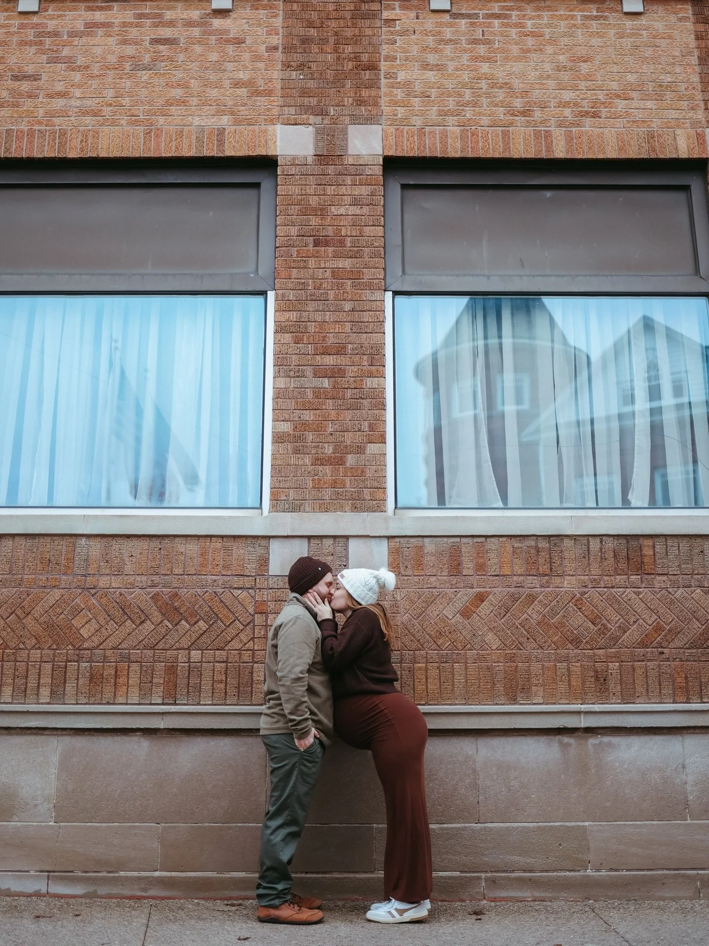 Someday we will dream about today, and for now we get to live it 🥹

Forever in love with my town @villageofholly &amp; this family

#hollymi #maternityphoto #familyphotographer #winterfamilyphotos #michiganphotographer