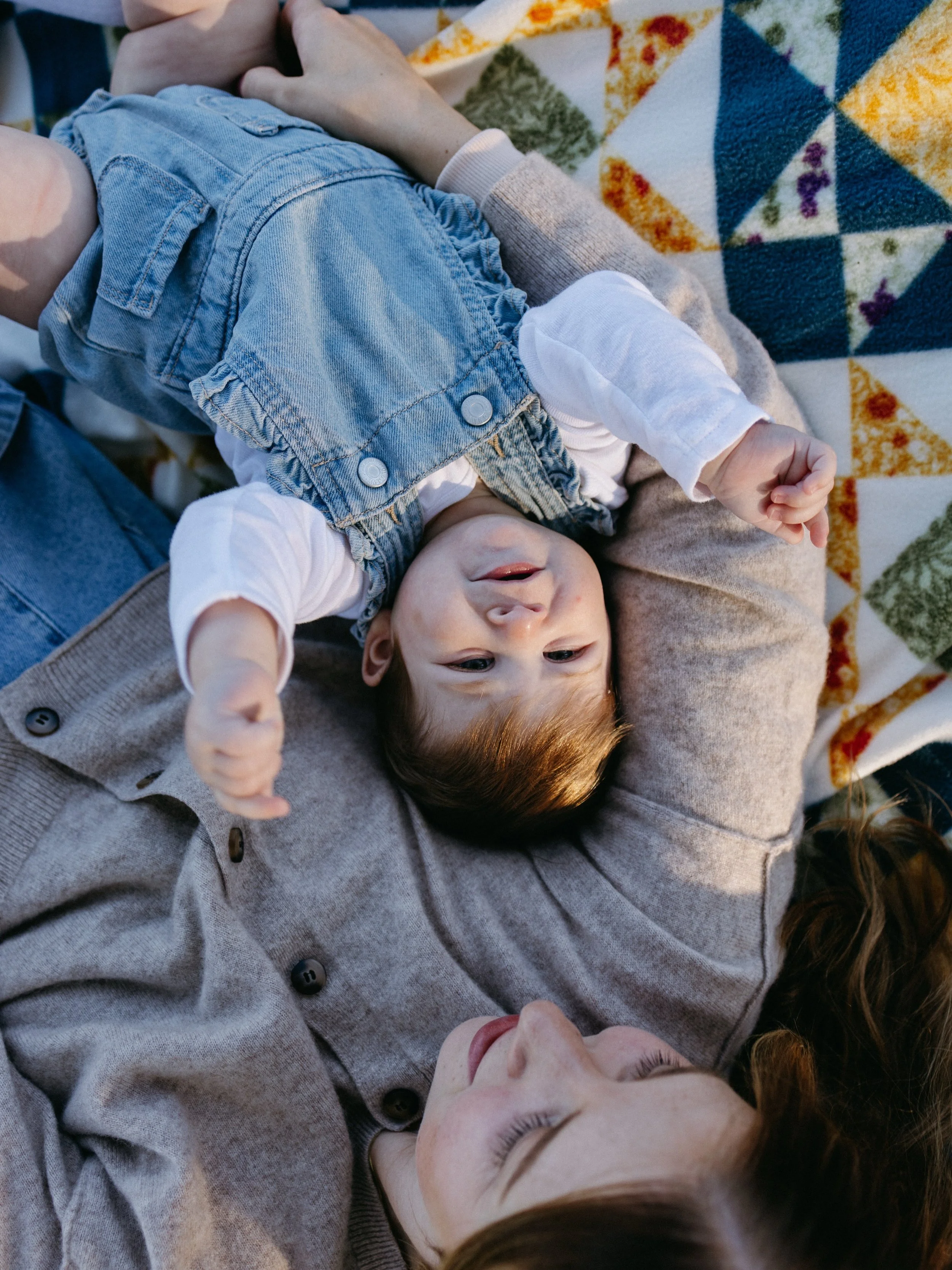 Mama and Abigail. My son came with me to this sunrise session and he LOVED this baby. Thank you for sharing your life and opening up your heart to me, Jess. ❤️