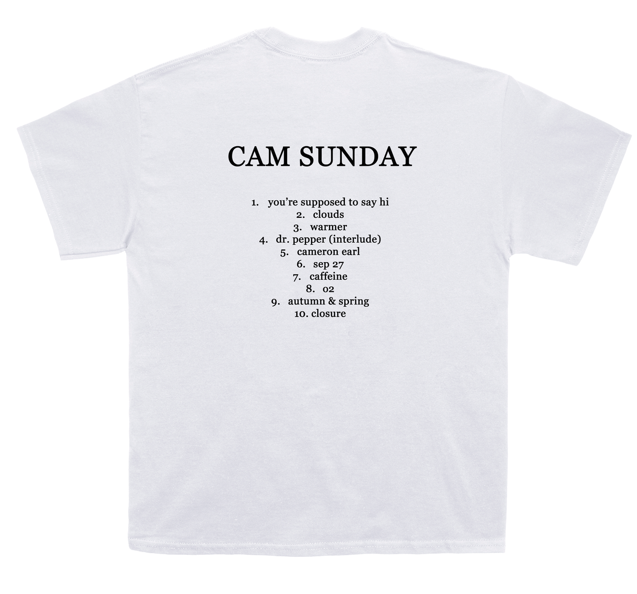 Nostalgic Ave - Cam Sunday (T-Shirt)