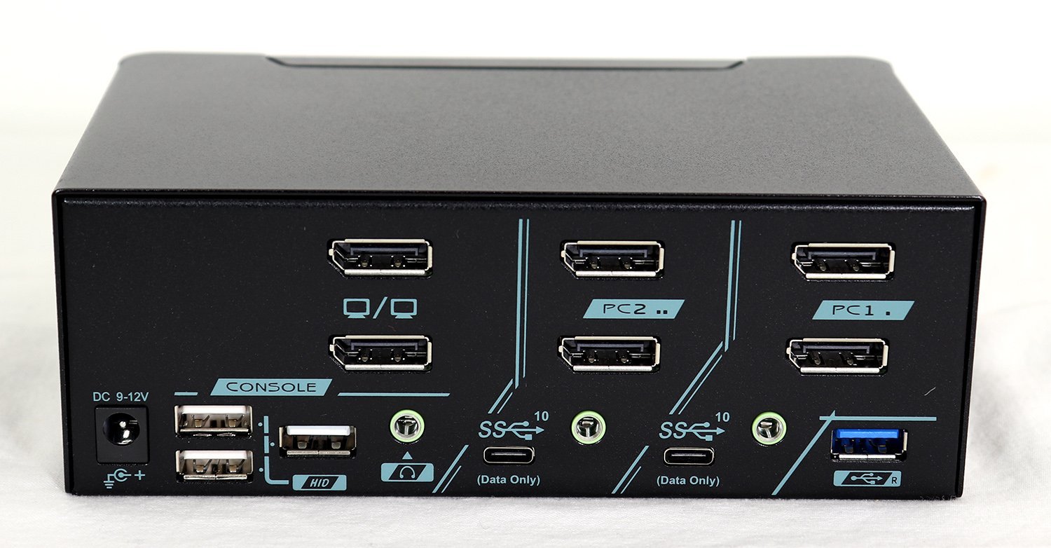 1.4 Display Port KVM Switch - Dual Monitor - Two Computer — Level1Techs  Store
