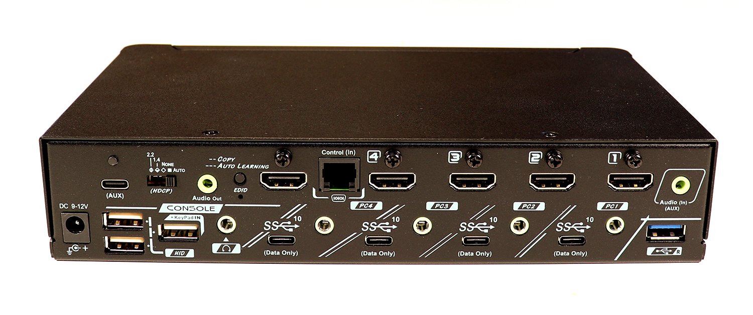 USBc KVM Switch v2 (with USB Power Delivery / 70 watts) — Level1Techs Store