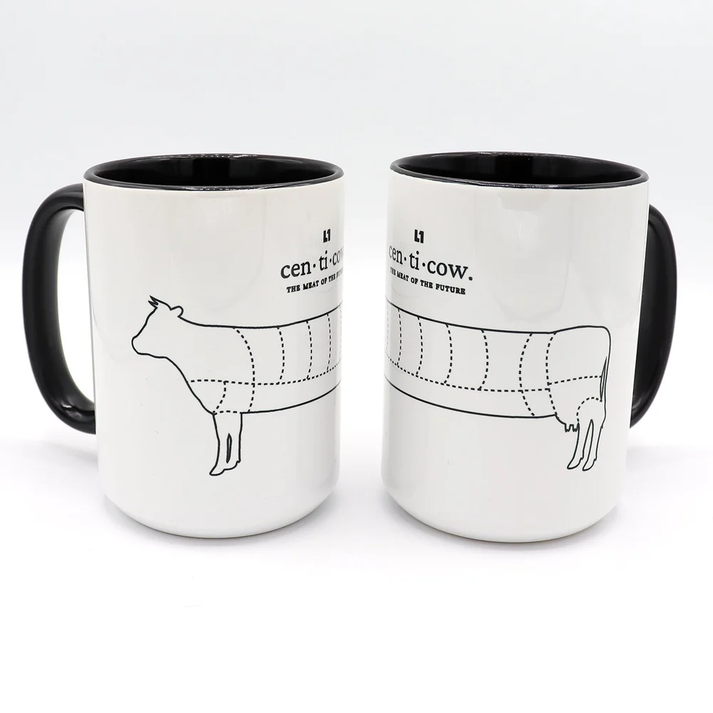 15 oz. Full-Color Ceramic Mug | Centicow The Meat of the Future   Level1Techs Store