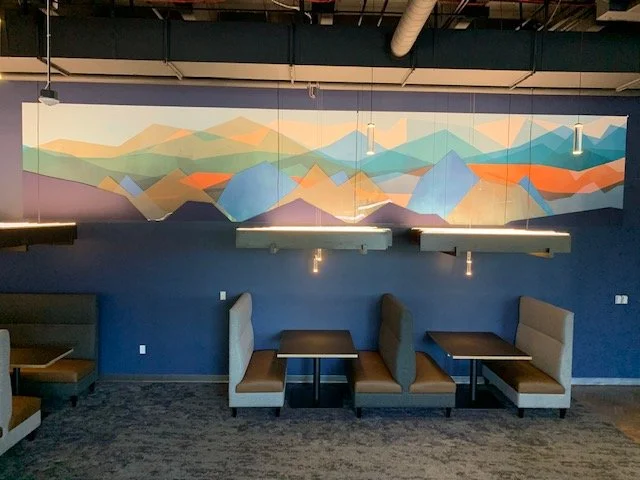 Vinyl - Acrylic - Metal - Mountain scene.jpeg